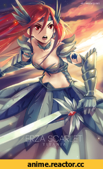 красивые картинки, art, Fairy Tail, Titania, Erza Scarlet, Anime