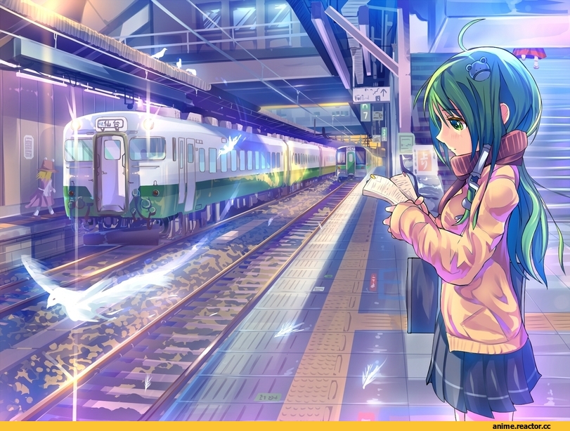 art, красивые картинки, Kochiya Sanae, Anime