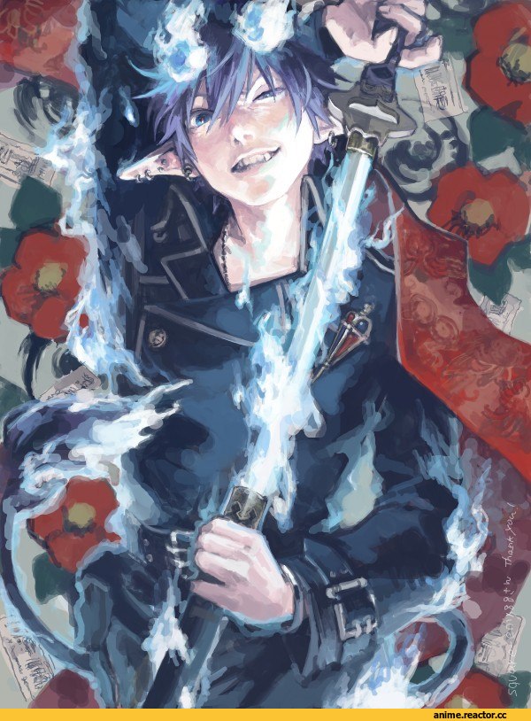Blue Exorcist, art, красивые картинки, удалённое, Anime