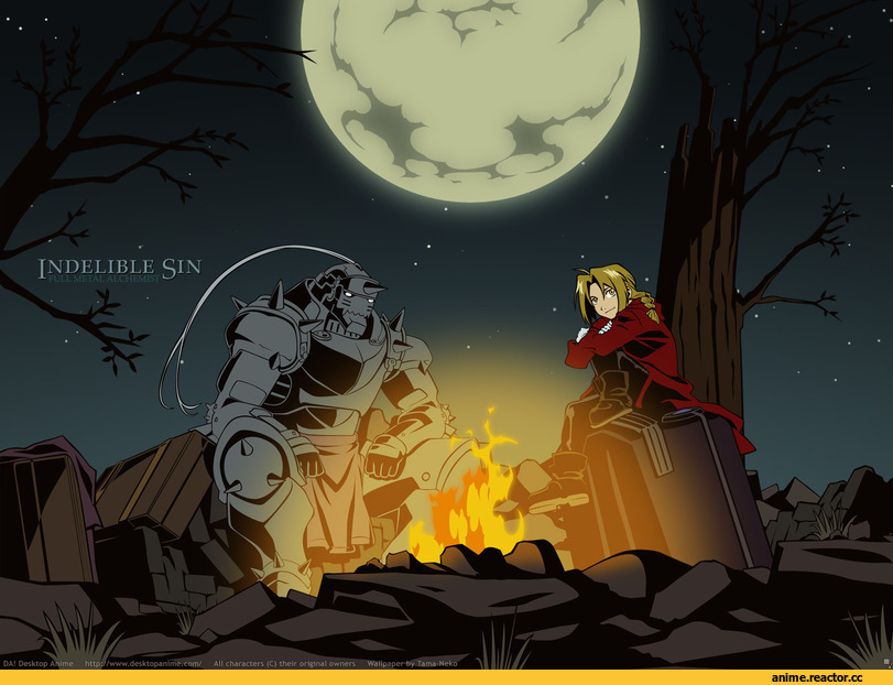 art, красивые картинки, Fullmetal Alchemist, Edward Elric, Alphonse Elric, Anime