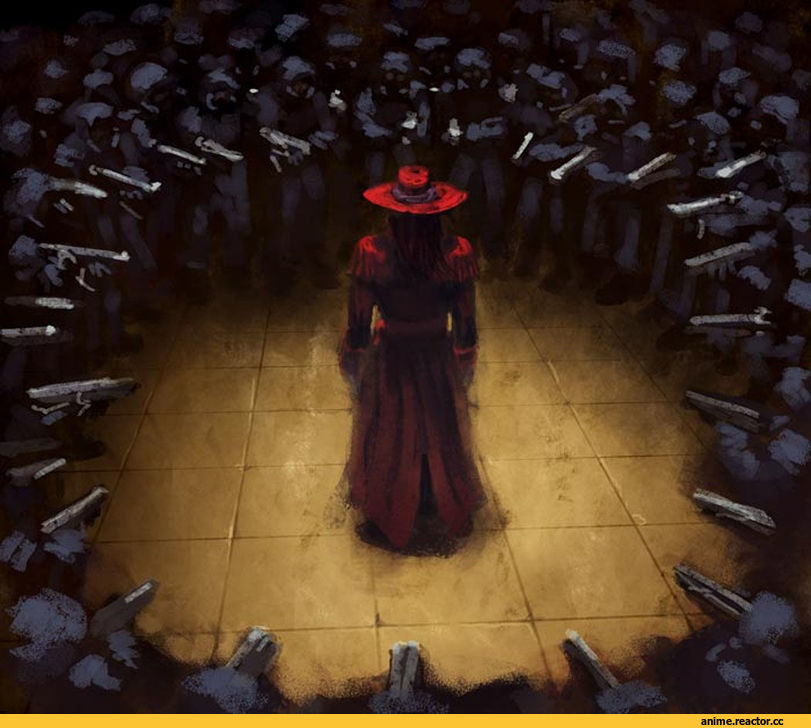 Hellsing, art, красивые картинки, Anime