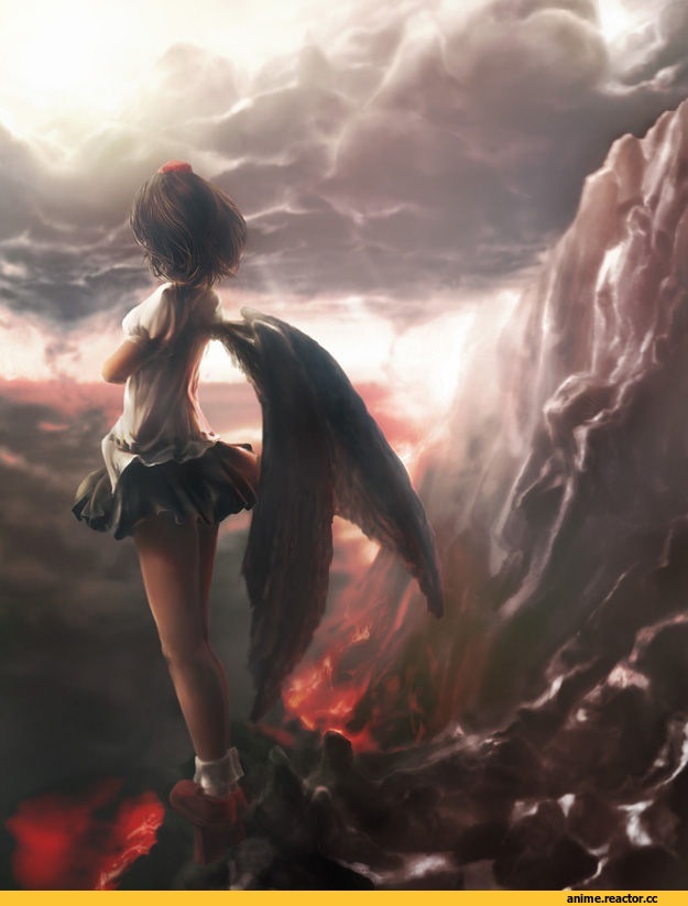 Anime Art, art, красивые картинки, Touhou Project, Aya Shameimaru, Anime