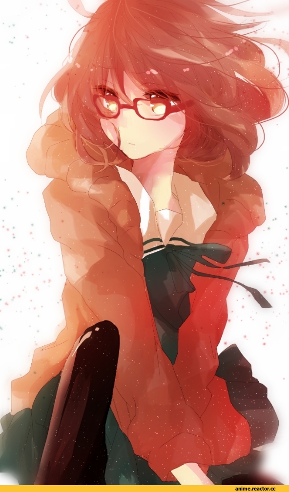 Kuriyama Mirai, art, красивые картинки, Kyoukai no Kanata, Anime