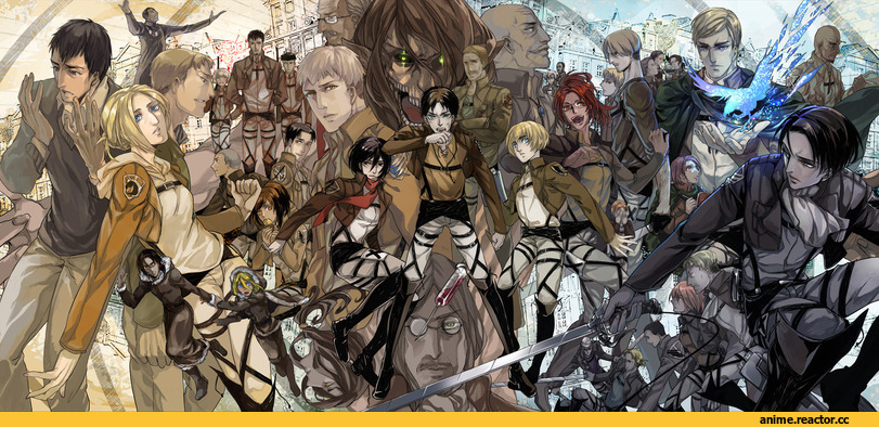 art, красивые картинки, Attack on Titan, Anime
