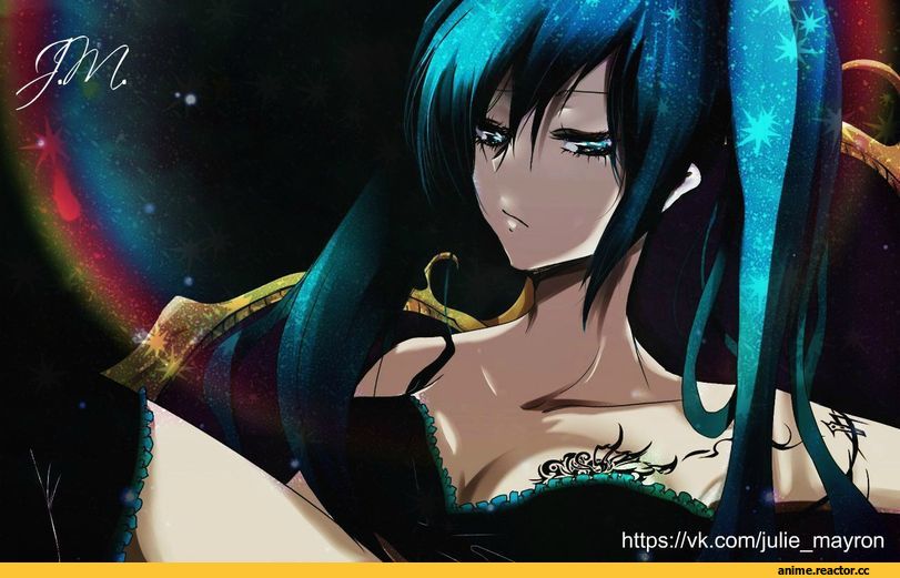 арт, красивые картинки, Hatsune Miku, Vocaloid, Anime