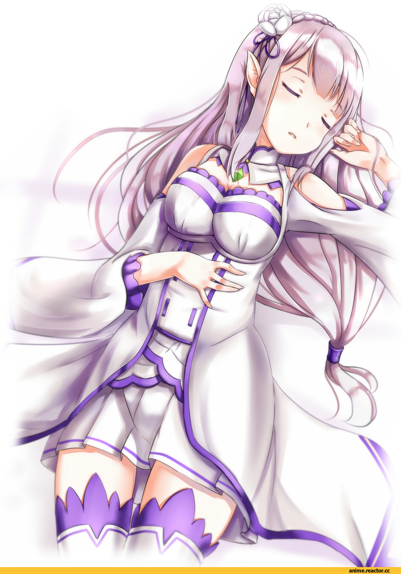 Re Zero Kara Hajimeru Isekai Seikatsu, Emilia (re zero), Anime