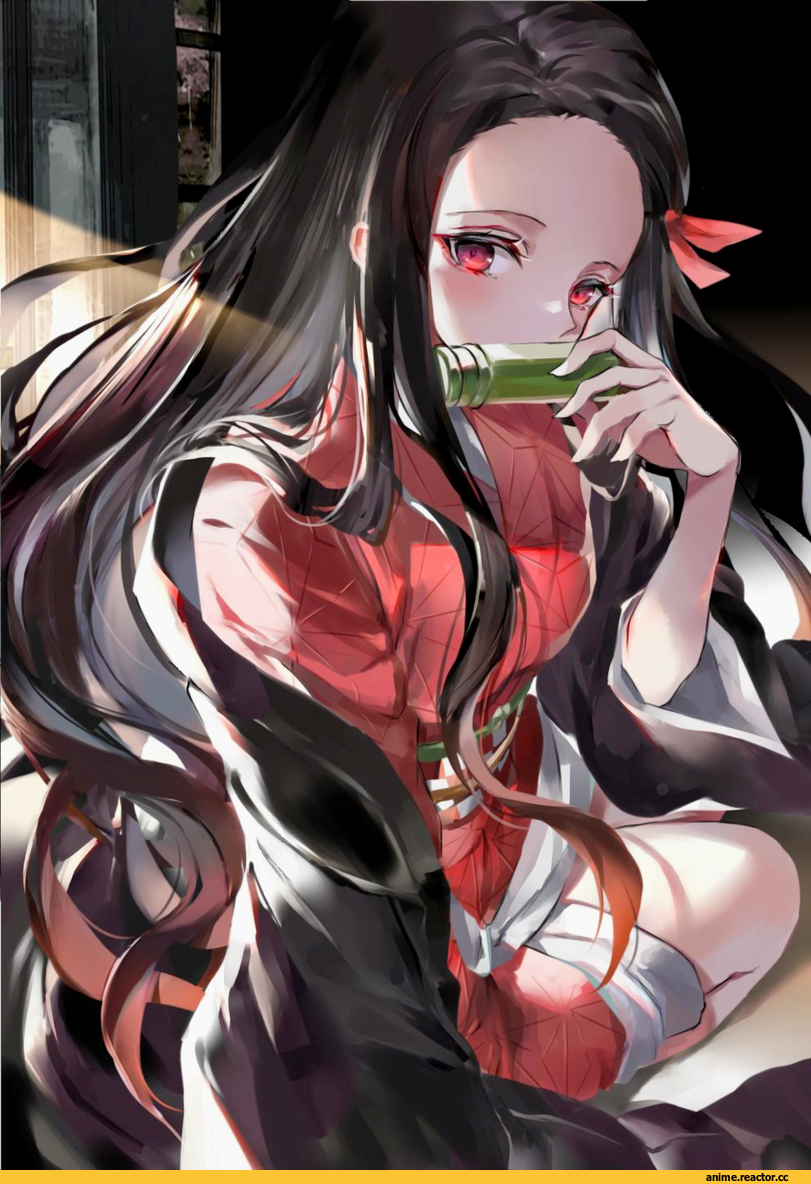 Anime Art, artist, art, Kimetsu no Yaiba, Nezuko Kamado, автор неизвестен, Anime