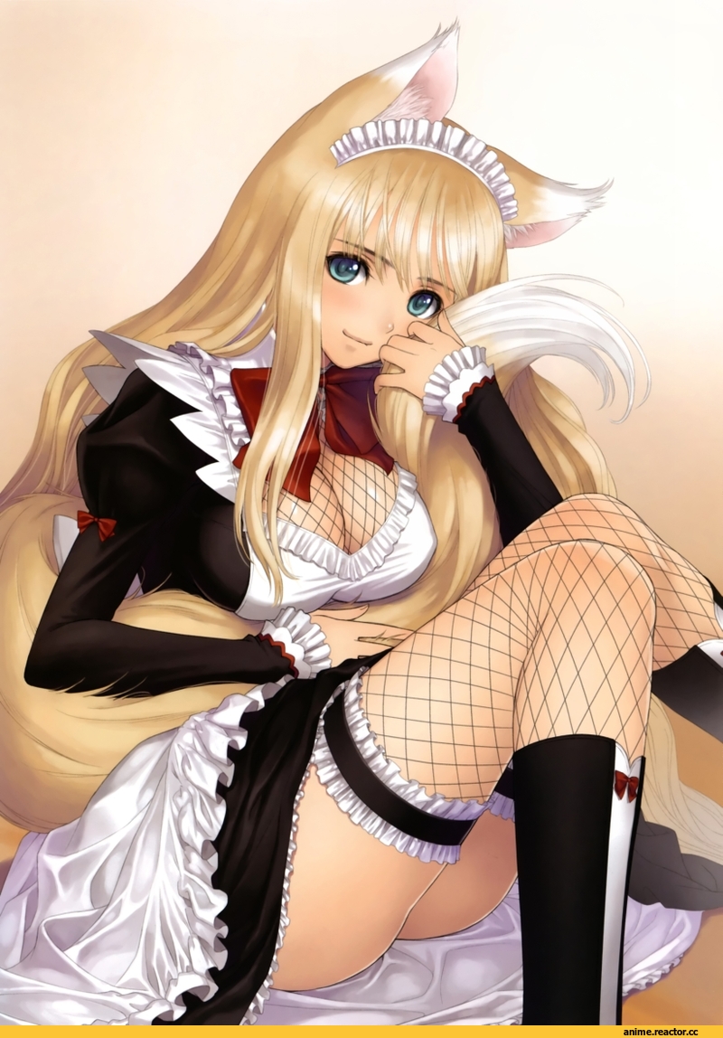 maids, Tony Taka, Shining Hearts, Animal Ears, Kitsune, Anime Ero, Anime
