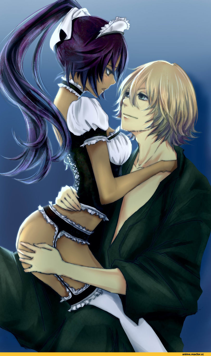 Bleach, Shihouin Yoruichi, Urahara Kisuke, Anime Ero BDSM, Anime Ero, Anime