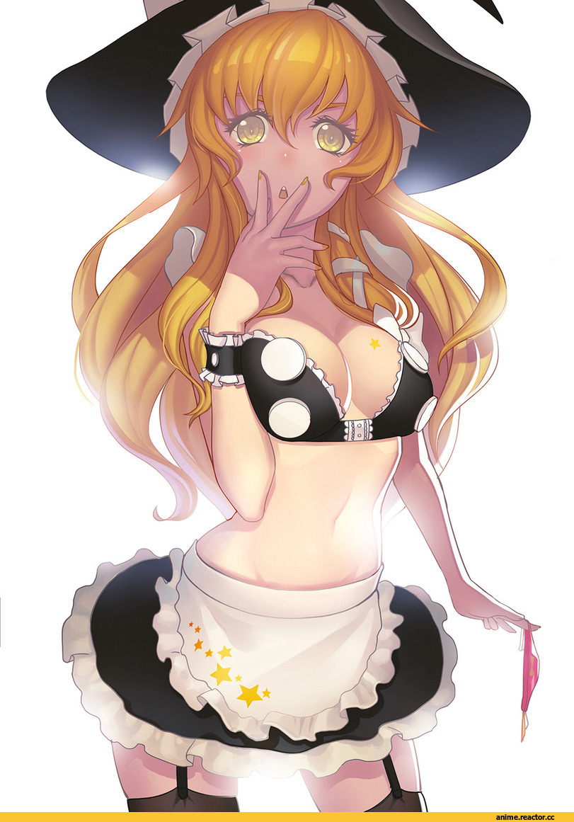 Touhou Project, Kirisame Marisa, saidyiiii, Anime Ero, Anime