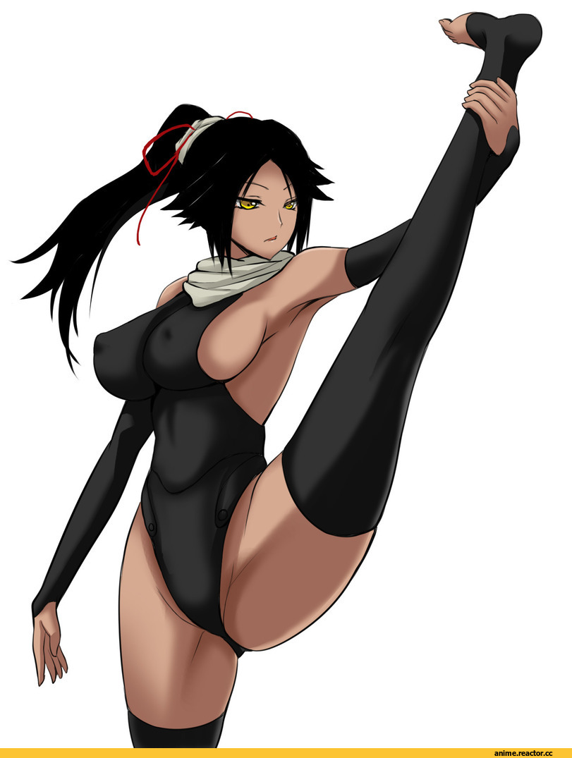 Bleach, Shihouin Yoruichi, tetora, Anime Ero, Anime
