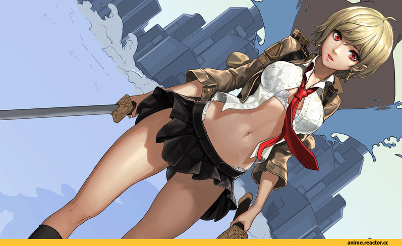 Anime Original, Anime Art, Cherrylich, Anime Ero Pantsu, Anime Ero, Опасные Няшки, Anime Няши, Anime