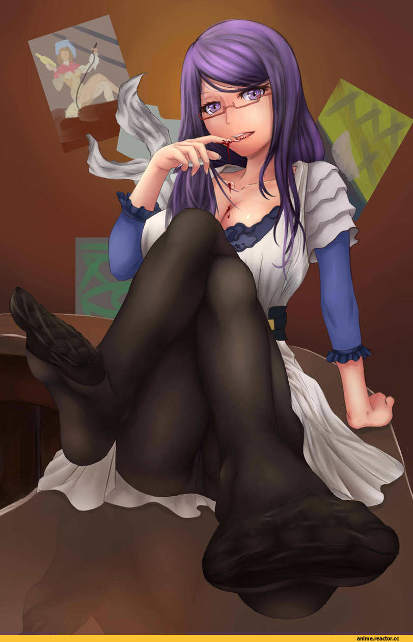 Tokyo Ghoul, Kamishiro Rize, Anime Ero, Anime Ero Megane, Anime