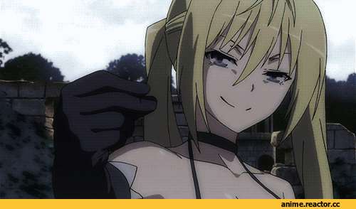 Trinity Seven, asami lilith, lieselotte sherlock, kannazuki arin, Anime Ero Gifs, Anime Ero, Anime