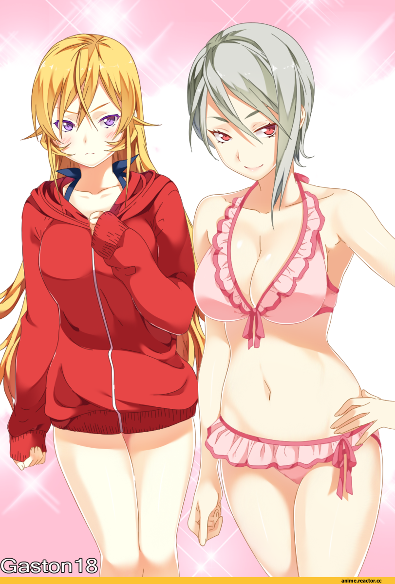 Shokugeki no Soma, Nakiri Alice, Nakiri Erina, Anime Ero, Gaston18, Anime