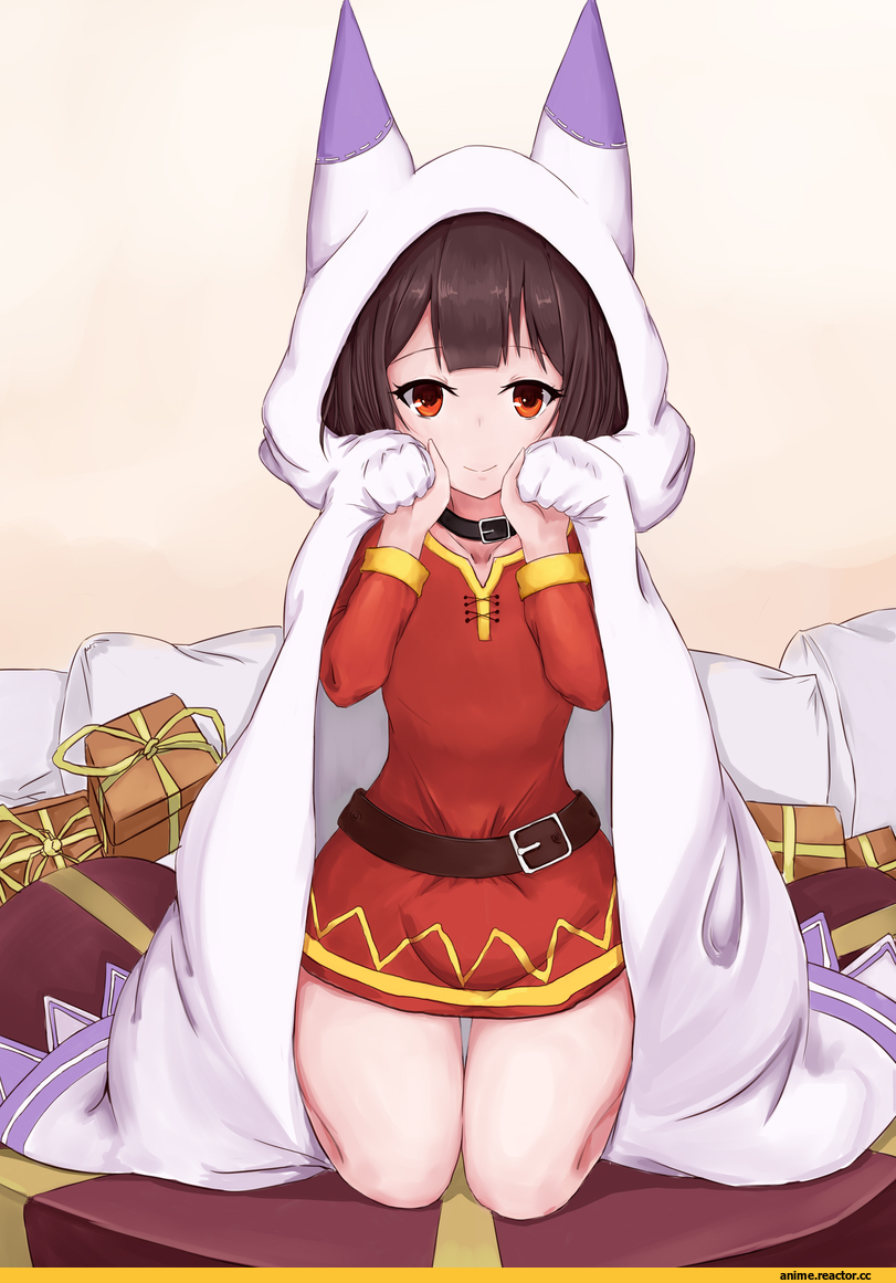 Megumin, KonoSuba, Emilia (re zero), Re Zero Kara Hajimeru Isekai Seikatsu, crossover, Anime Art, Anime