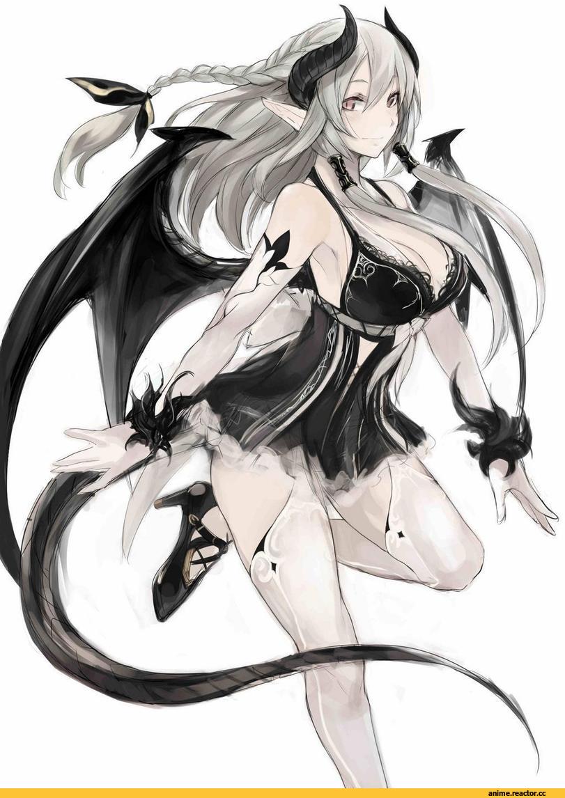 Dragon Girl (Anime), Monster Girl (Anime), Anime Art, Anime Original, Anime Ero, Anime Paint, Anime