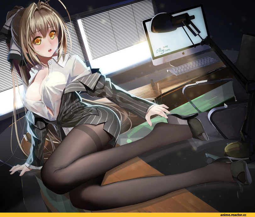 Anime Art, Okingjo, Amagi Brilliant Park, Sento Isuzu, Anime Ero, Anime
