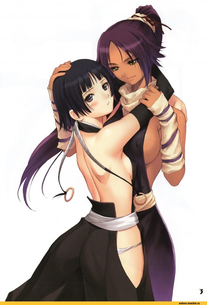 yoruichi, Bleach, Suì-Fēng, Anime Ero, Adult юри, Anime