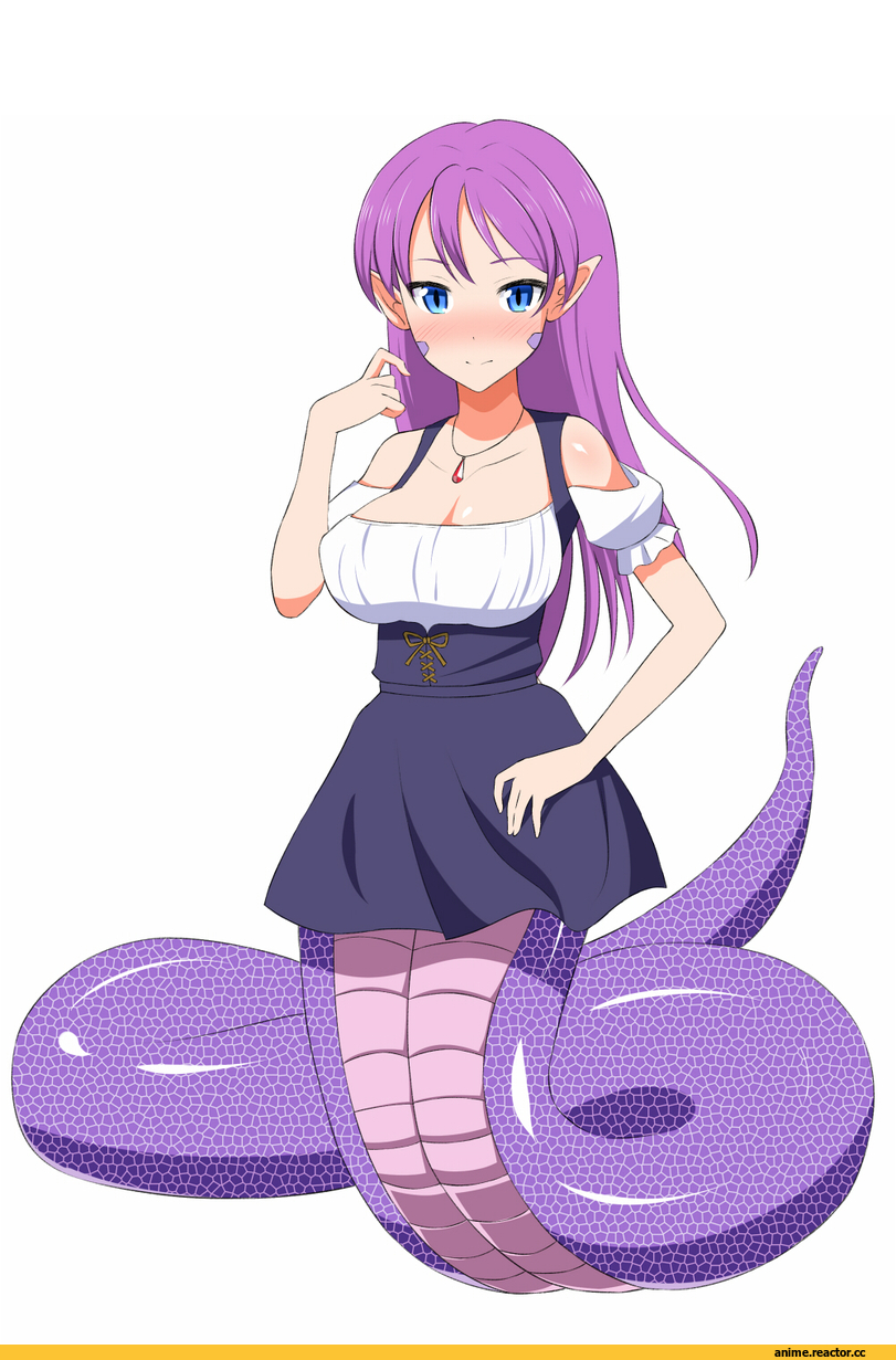 Monster Girl (Anime), Anime Art, Lamia (Monster Girl Anime), Anime Ero, в комментах ещё одна, Anime