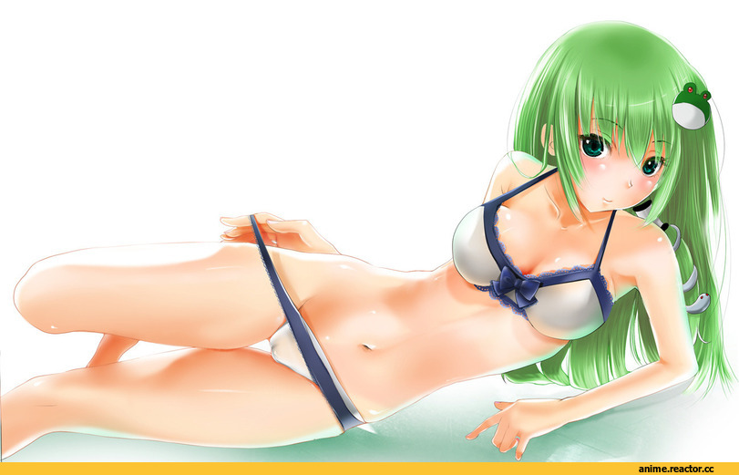 Anime Ero, Anime Ero Swim, Touhou Project, Kochiya Sanae, Anime