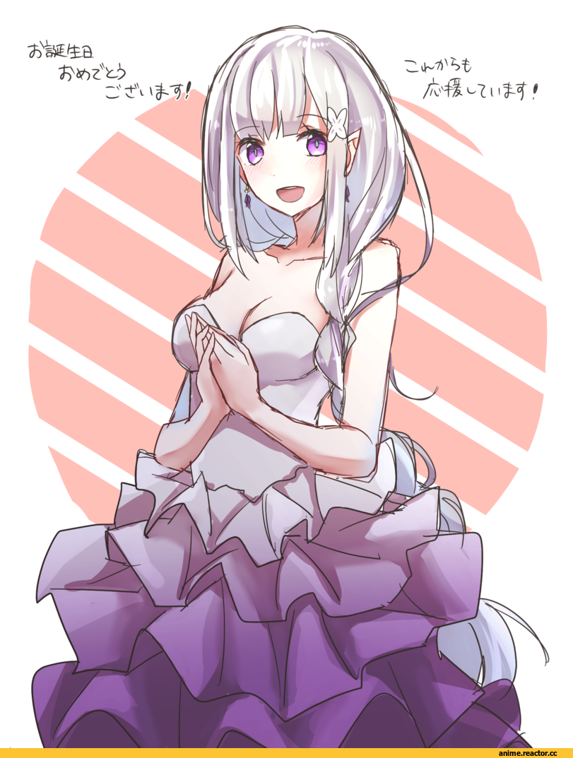 Re Zero Kara Hajimeru Isekai Seikatsu, Emilia (re zero), yuzouni, Anime