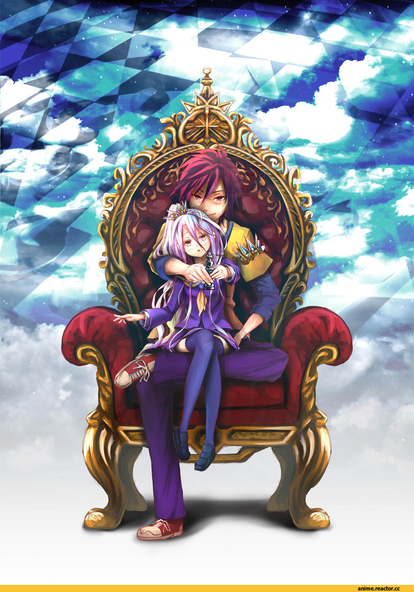 No Game No Life, Shiro (NGNL), Sora (NGNL), Anime