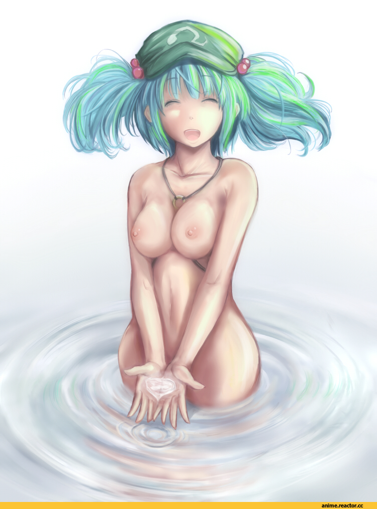 Anime Ero, Anime Ero Oppai, Anime Ero Swim, Touhou Project, Kawashiro Nitori, Anime Art, Anime Paint, Ao Usagi, Anime