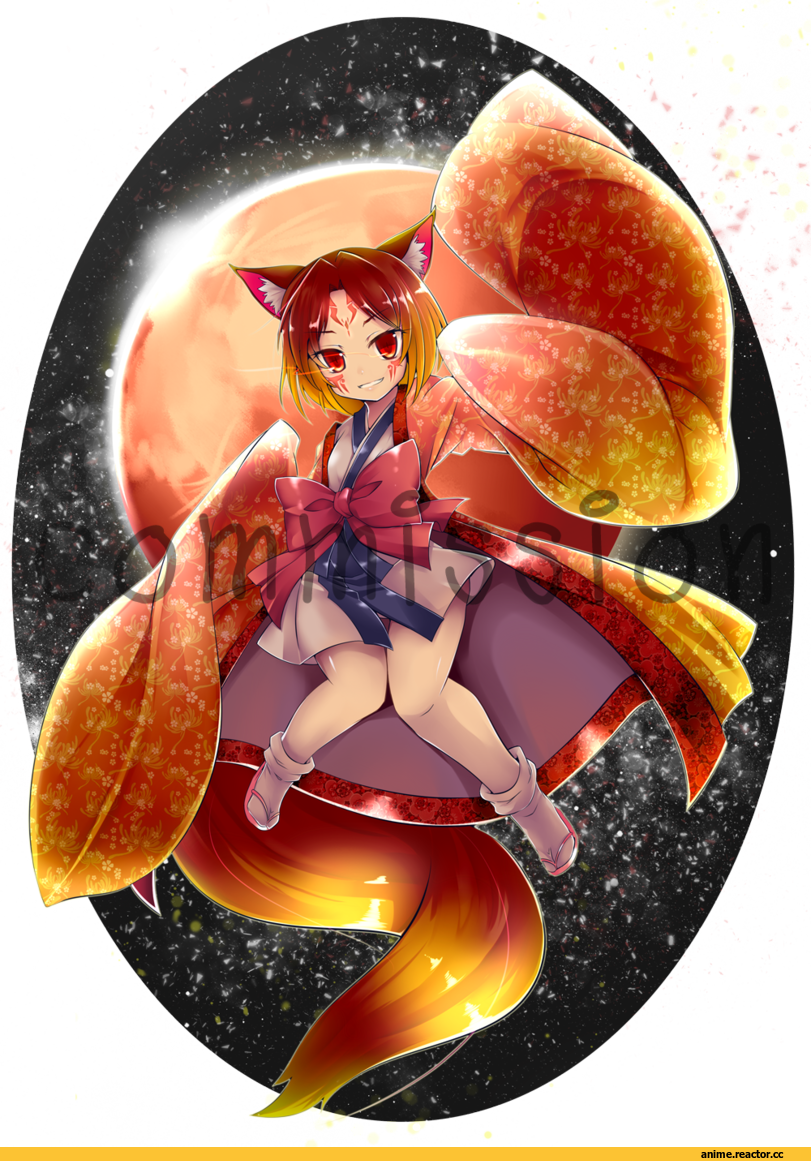 Hatsuse Izuna, No Game No Life, Kitsune, Animal Ears, Werebeast, Anime