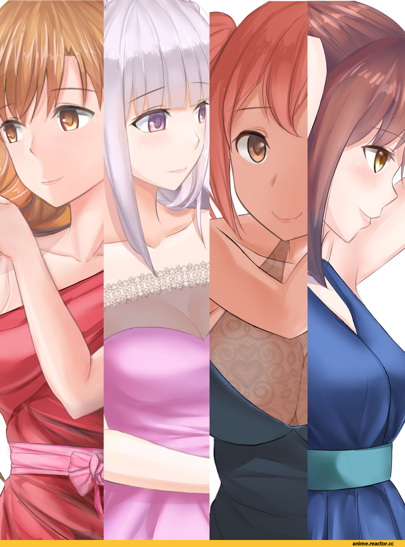 Swd3e2, Anime Art, Zero Kara Hajimeru Isekai Seikatsu, Zero Kara Hajimeru Mahou no Sho, Zero (Zero Kara Hajimeru Mahou no Sho), Emilia (re zero), Re Zero Kara Hajimeru Isekai Seikatsu, Pack (re zero), mercenary (zero kara hajimeru mahou no sho), Anime Paint, Anime