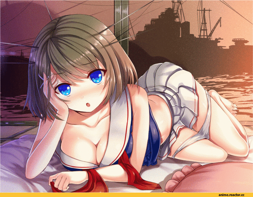 Maya (Kantai Collection), Kantai Collection, Anime Гифки, Anime Ero Pantsu, Anime Ero, удалённое, Anime