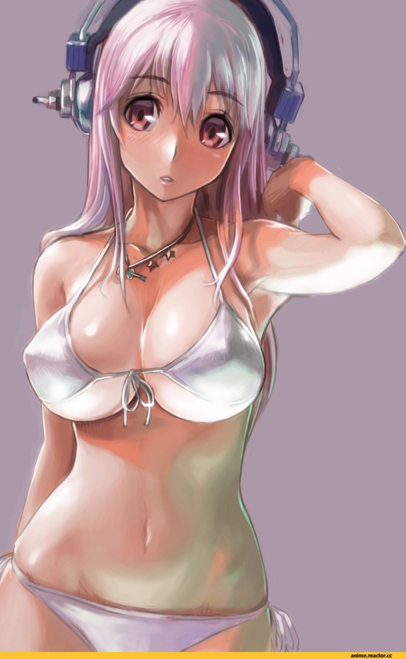 Super Sonico, nitroplus, Anime Ero Swim, Anime Ero, Anime Paint, Anime Art, Anime