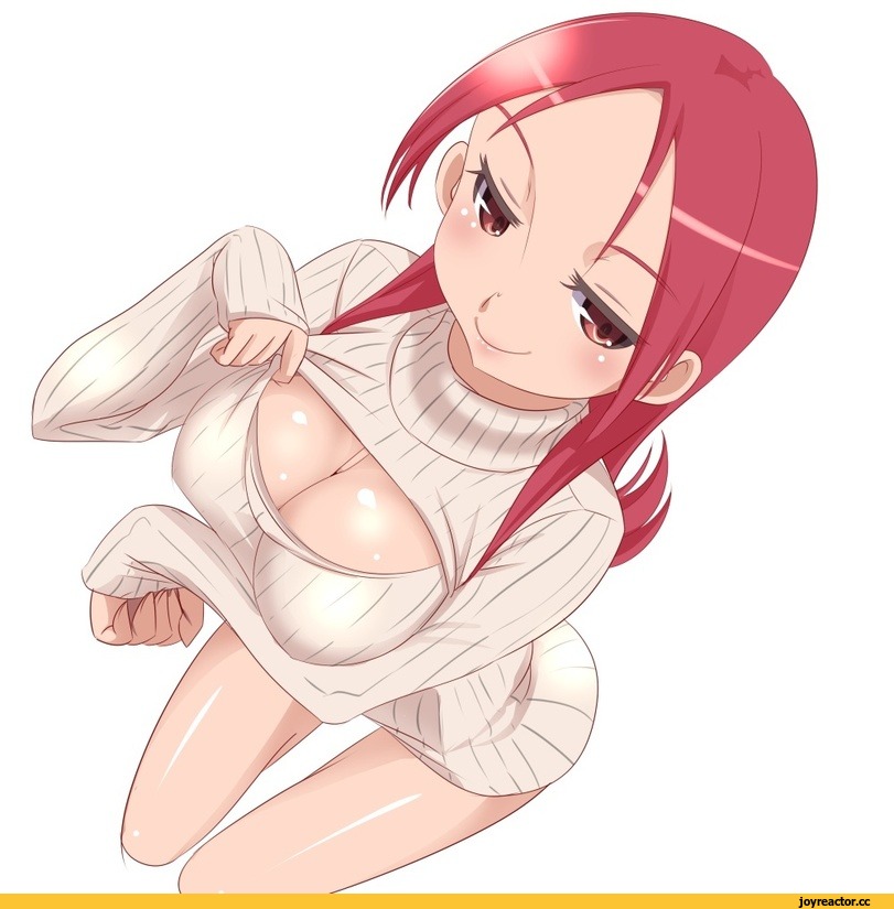 Minna-Dietlinde Wilcke, Strike Witches, Open-Chest Sweater, Anime Ero, Anime