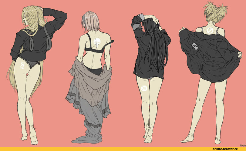 Naruto, Haruno Sakura, Hinata Hyuga, Temari, Yamanaka Ino, Anime Ero, Anime