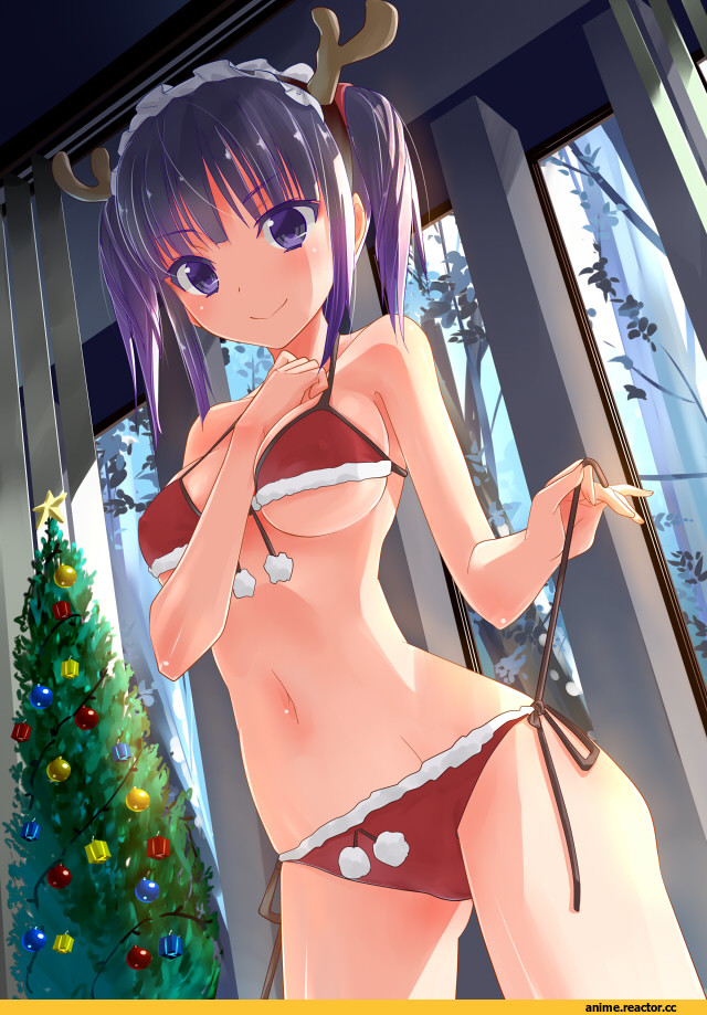 Anime Ero, Anime Art, kakuno, Anime Christmas, Anime