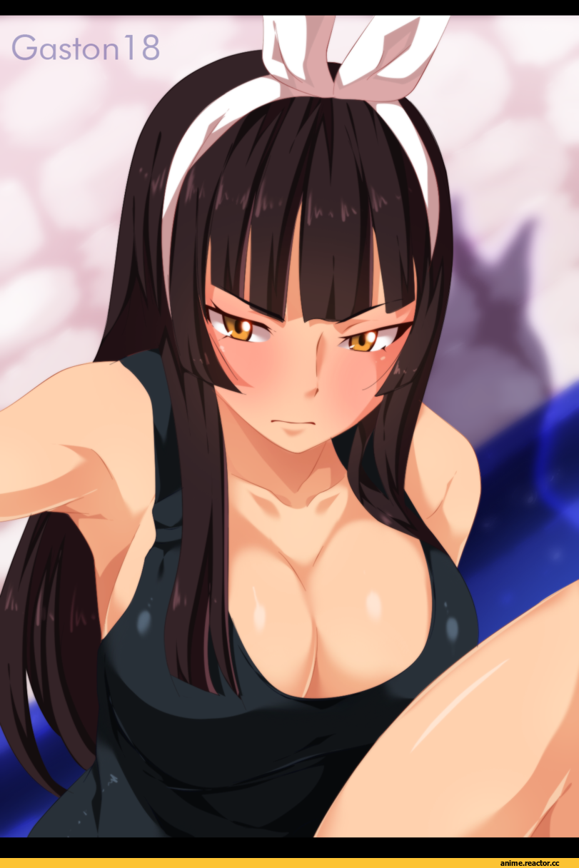 Kagura Mikazuchi, Fairy Tail, Gaston18, Anime Art, Anime Ero Swim, Anime Ero, Anime