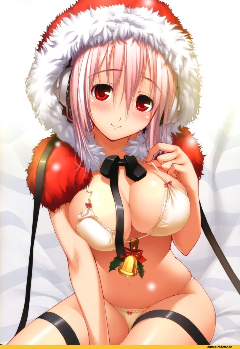 Super Sonico, Anime Ero Pantsu, Anime Ero, Anime Christmas, Merry Christmas, Anime