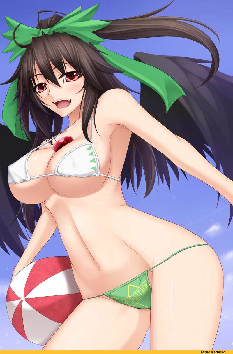 Reiuji Utsuho, Touhou Project, Anime Ero Swim, Anime Ero, Anime