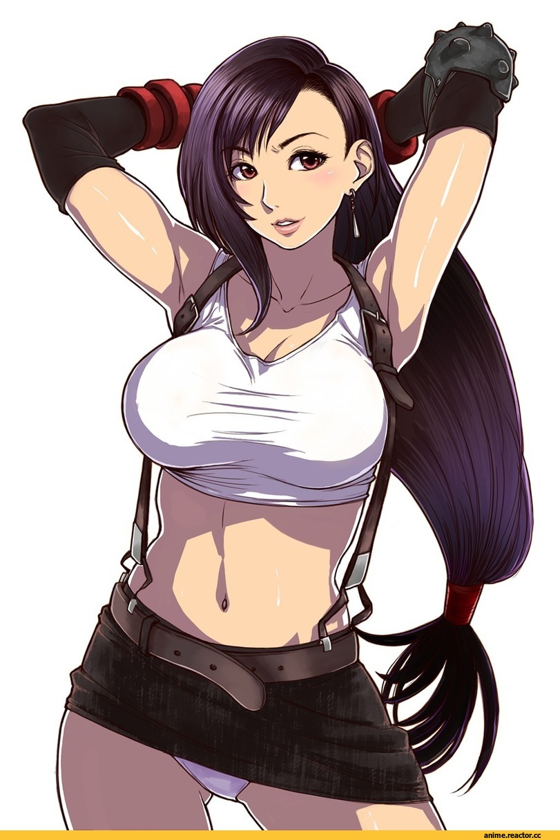 Anime Ero Pantsu, Anime Ero, Tifa Lockhart, Final Fantasy VII, Final Fantasy, Игры, twinpoo (artist), Twinpoo, Anime Art, Anime