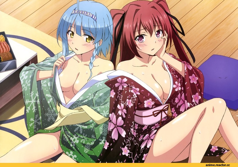 Shinmai Maou No Testament, naruse mio, nonaka yuki, Yukata, Anime Ero, Anime
