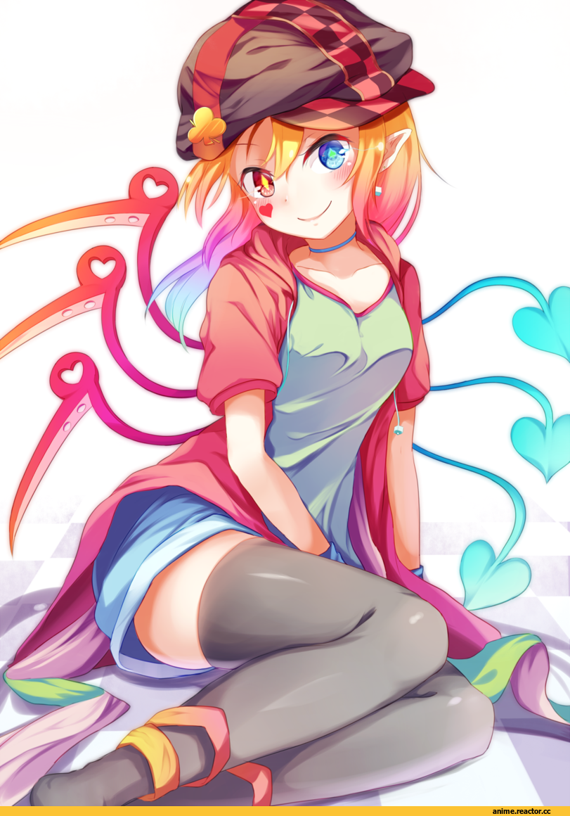 Houjuu Nue, Touhou Project, No Game No Life, Igakusei, crossover, Tet (NGNL), Anime
