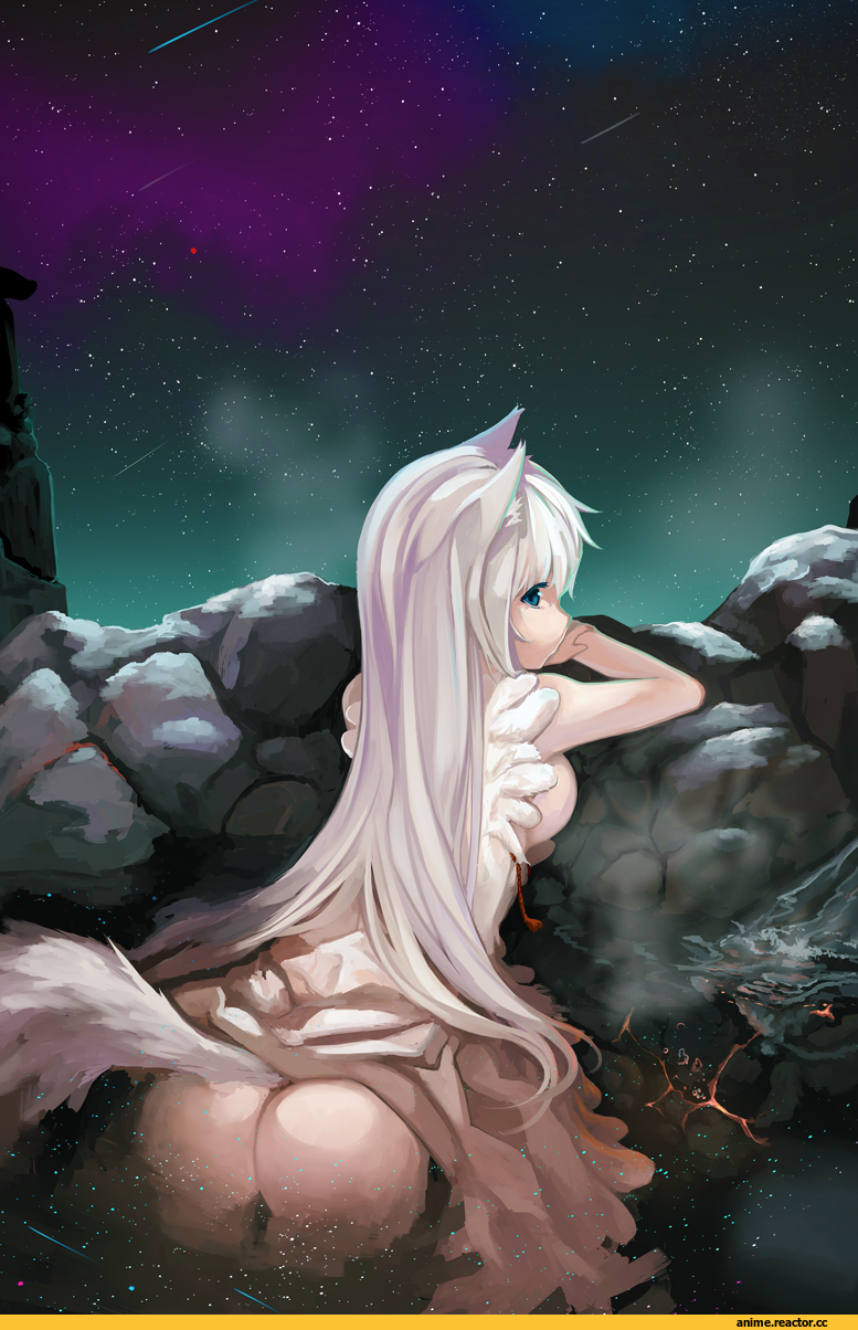 yes warabi, Anime Original, Anime Art, oshiri, Anime Ero, Anime Ero Swim, Animal Ears, Kitsune, Anime