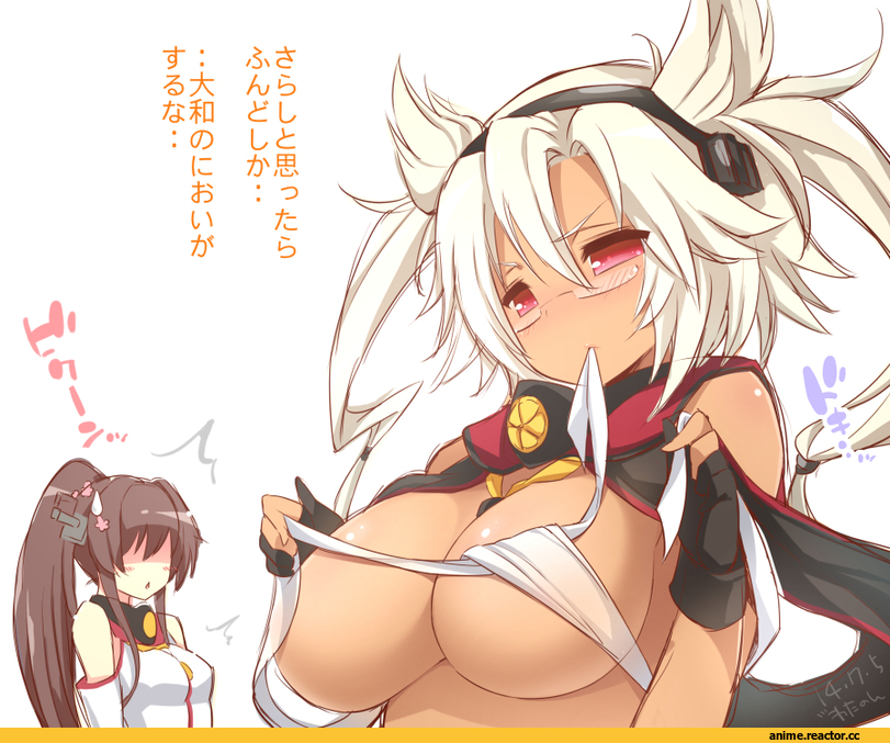 Yamato (Kantai Collection), Kantai Collection, Musashi (Kantai Collection), Anime Ero Oppai, Anime Ero, Anime