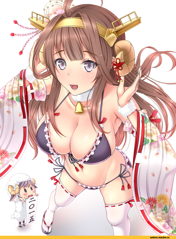Kongou (Kantai Collection), Kantai Collection, Fairy (Kantai Collection), Anime Ero, Hitsujimimi, Animal Ears, Anime