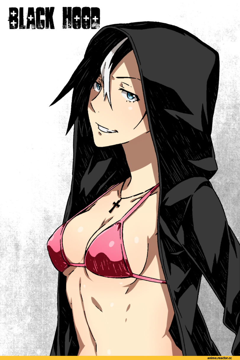 Kamezaemon, black hood, Anime Ero, Anime