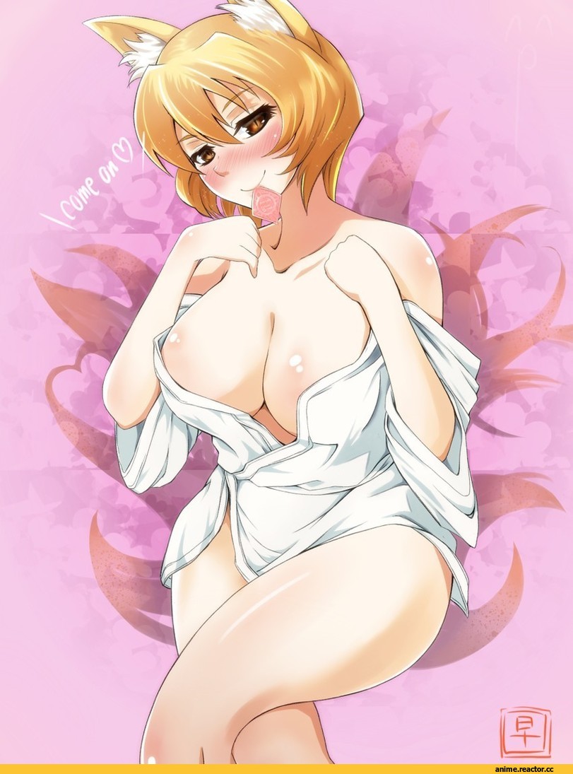 Yakumo Ran, Touhou Project, Animal Ears, Anime Ero, Kitsune, Anime