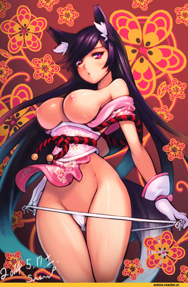 ecell, Kitsune, Animal Ears, Anime Ero Oppai, Anime Ero, Adult pantsu, Anime Ero Pussy, Anime