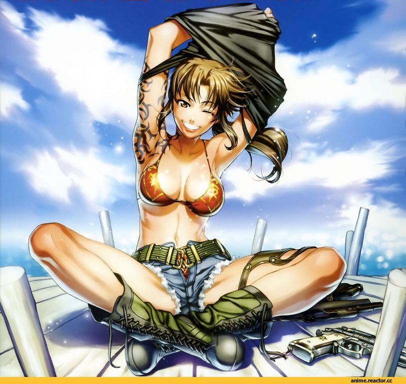 Revi, Black Lagoon, Anime Ero, Hiroe Rei, Anime Art, Anime