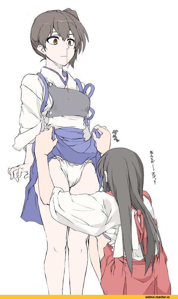 Kaga (Kantai Collection), Kantai Collection, Akagi (Kantai Collection), Anime Adult pantsu, Anime Ero, Anime
