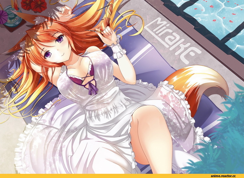 Anime Ero, Animal Ears, Kitsune, fatkewell, Anime Original, Anime Art, Anime